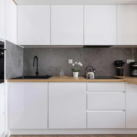 Nowoczesny W Krakowie Z Klimatyzowanym Salonem Dwa Miejsca Postojowe By Renters Apartment *